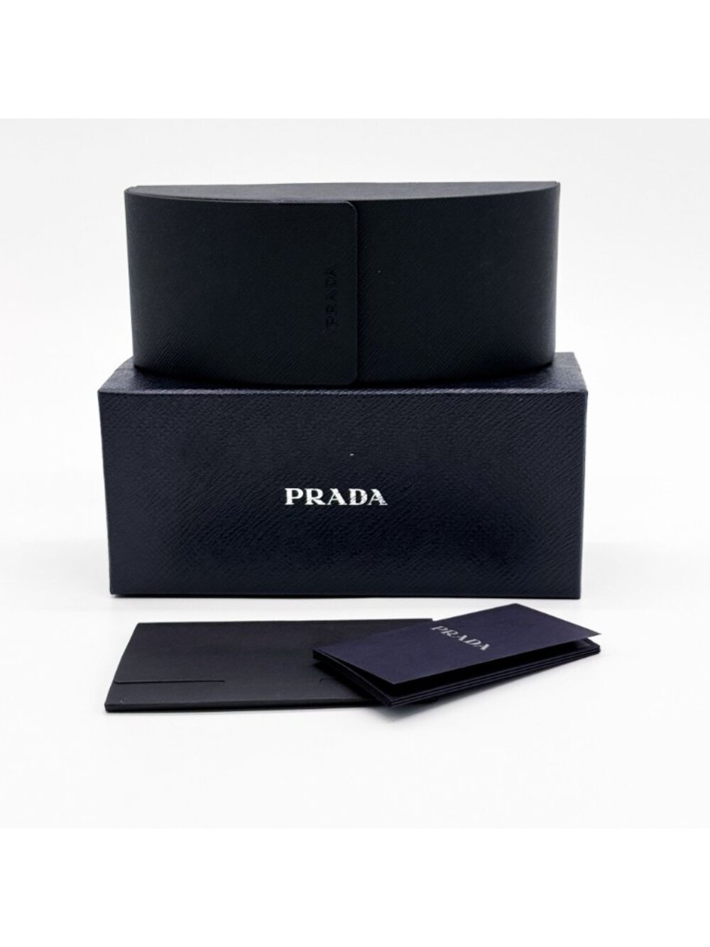 NEW PRADA SUNGLASSES PR19ZS 18D5W1 OVERSIZED BLUE WOMEN EYEWEAR PR 19ZS, SPR 19Z - Picture 11 of 11